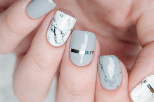 Marmor Nägel Gelnägel Mamor Marble Nails