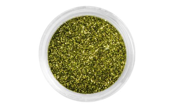 Nailart Glitterpuder Olive