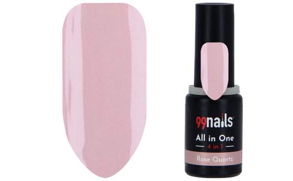 All in One - 4 IN 1 Gellack Rose Quartz