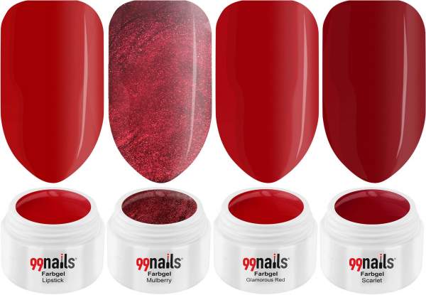 UV Farbgel Set - Red Lips 5ml