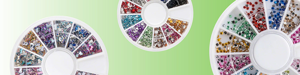 Strass Multicolor Nailart