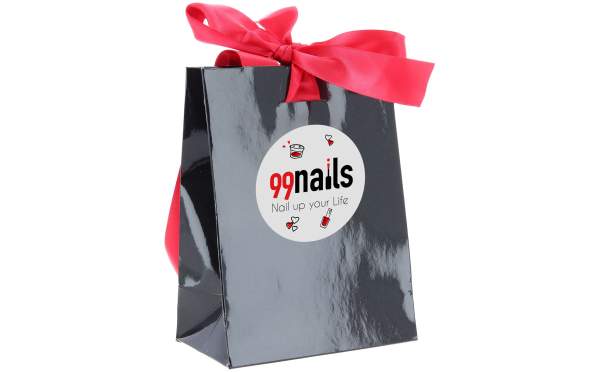 99nails Geschenktüte Schwarz klein
