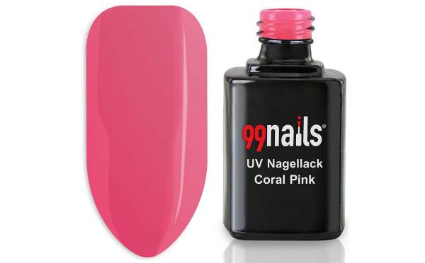 UV Nagellack - Coral Pink 12ml