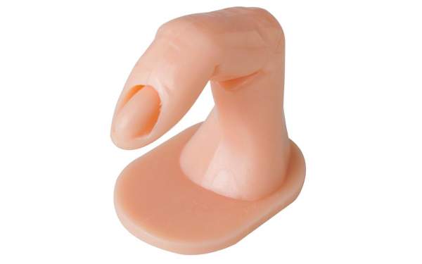 Nailart Übungsfinger ohne Nagel