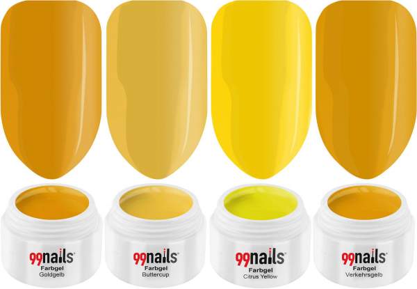 UV Farbgel Set - Happy Yellow 5ml