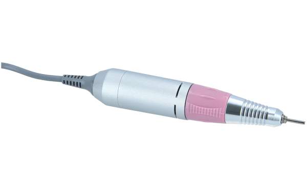 Handstück für Profi Nagelfräser Set Rosa Deluxe