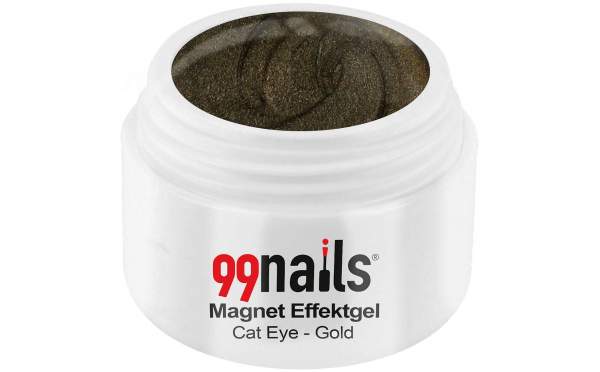 Magnet Effektgel - Cat-Eye - Gold 5ml