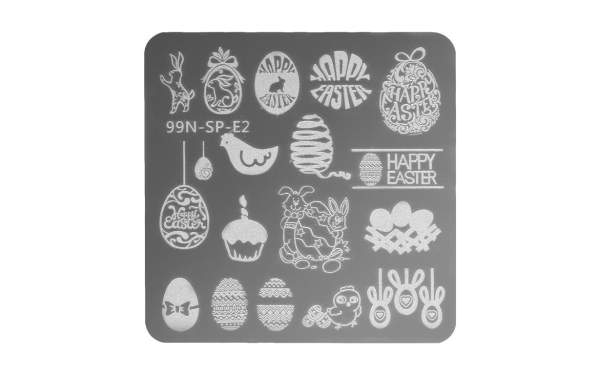 Stamping Plate Special - Happy Easter