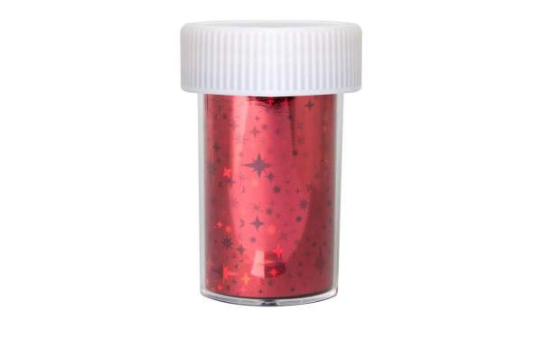 Transfer Nagelfolie Star Red