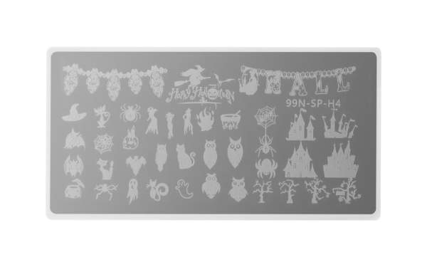 Stamping Plate Special - Happy Halloween