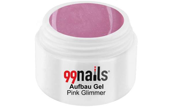 Aufbau Gel - Pink Glimmer 5ml